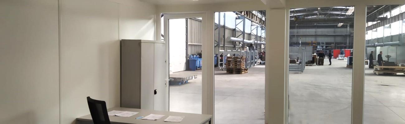 Modular ofice in factory