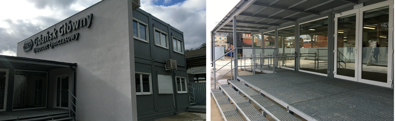 kontenery pod dworce kolejowe