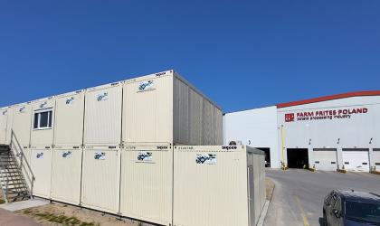 KONTENERY LĘBORK ROZBUDOWA FARM FRITES