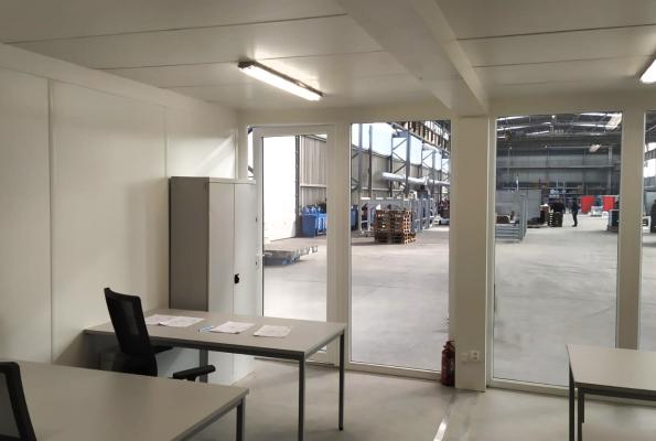 Modular ofice in factory
