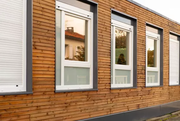 Модульна школа від Algeco_фасад