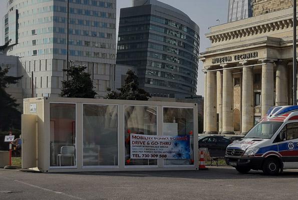 kontenery dla służby zdrowia